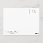 Taiwan-Karte Postkarte (Rückseite)