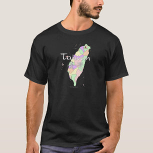 Taiwan-Karte T-Shirt