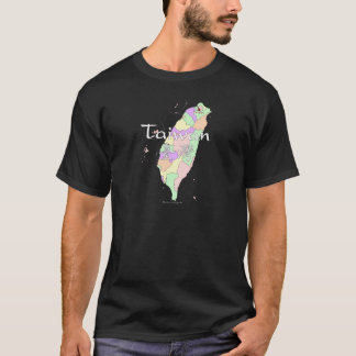 Taiwan-Karte T-Shirt
