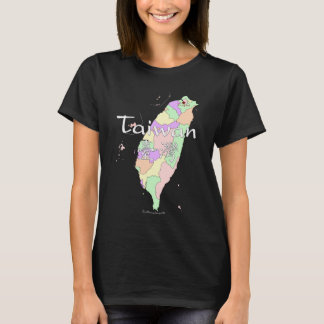 Taiwan-Karte T-Shirt