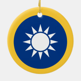 TAIWAN* kundenspezifische Weihnachtsverzierung Keramik Ornament