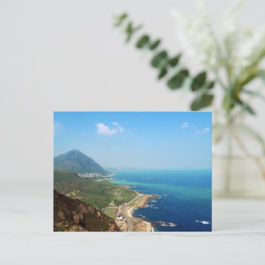 Taiwan-Landschaft Postkarte (Stehend Vorderseite)