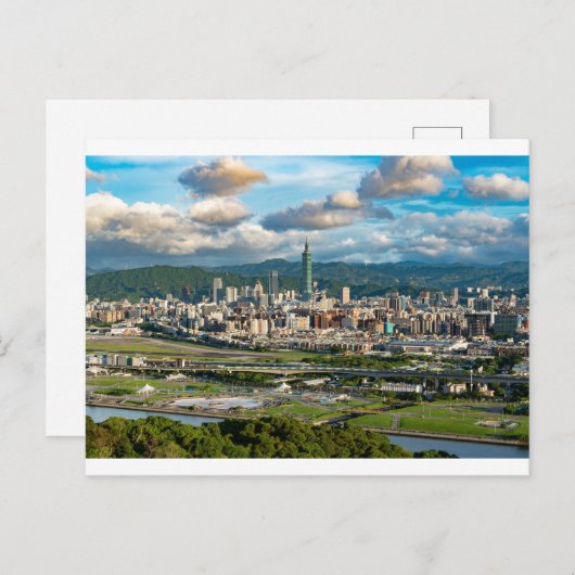 Taiwan-Landschaft Postkarte (Vorne/Hinten)