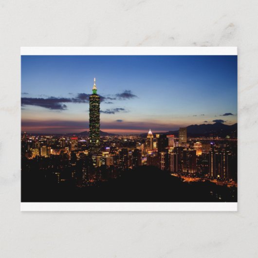 Taiwan-Landschaft Postkarte (Vorderseite)