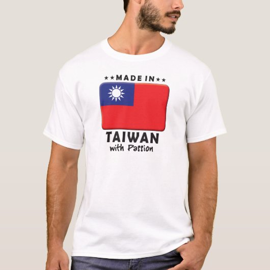 Taiwan-Leidenschaft T-Shirt (Vorderseite)