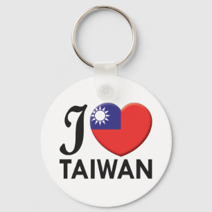 Taiwan-Liebe Schlüsselanhänger