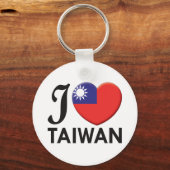 Taiwan-Liebe Schlüsselanhänger (Vorderseite)