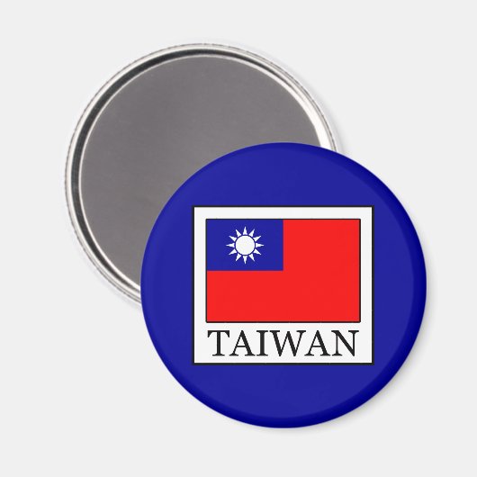Taiwan Magnet (Vorderseite/Rückseite)
