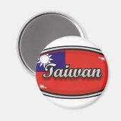 Taiwan Magnet (Vorderseite/Rückseite)