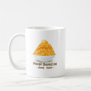 Taiwan Mango Scherbeneis Taiwan Sommerdessert Kaffeetasse
