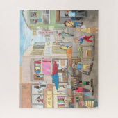 Taiwan Morning Market Illustration Jigsaw Puzzle (Vertikal)