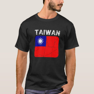 Taiwan Not leidende taiwanesische Flagge T-Shirt