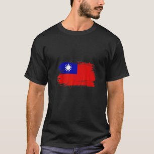 Taiwan Outfit Taiwan Flaggenzeichen I Liebe Taiwan T-Shirt