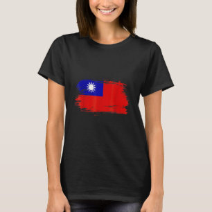 Taiwan Outfit Taiwan Flaggenzeichen I Liebe Taiwan T-Shirt
