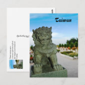 Taiwan Postkarte (Vorne/Hinten)