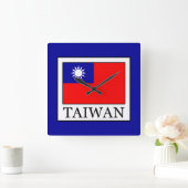 Taiwan Quadratische Wanduhr (Zuhause)