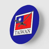 Taiwan Runde Wanduhr (Winkel)