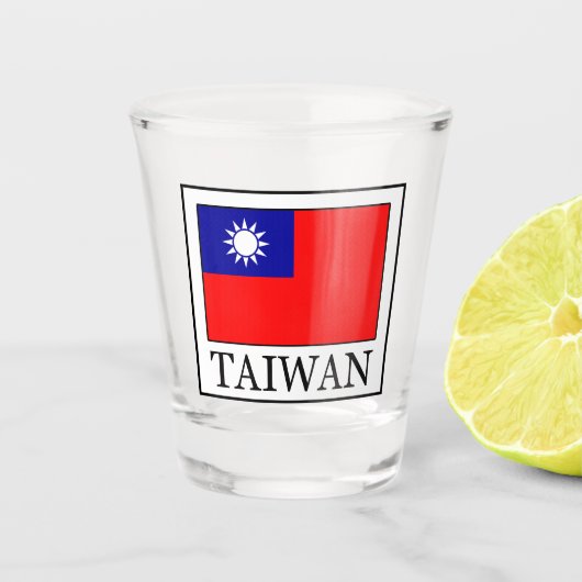 Taiwan Schnapsglas (Vorderseite)