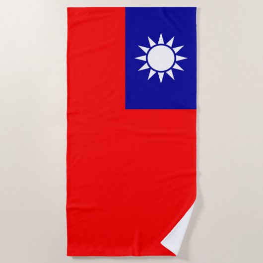 Taiwan Strandtuch (Vorderseite)