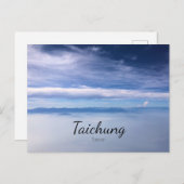 Taiwan Taichung Himmlisch Mountains Souvenir Postkarte (Vorne/Hinten)