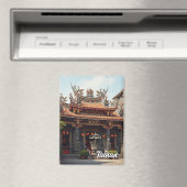Taiwan Tainan Temple Travel Magnet (In Situ (Geschirrspüler))