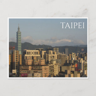taiwan taipei 101 postkarte