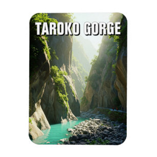 Taiwan Taroko Gorge Travel Magnet