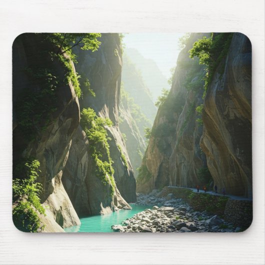 Taiwan Taroko Gorge Travel Mousepad (Vorne)