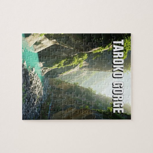 Taiwan Taroko Gorge Travel Puzzle (Horizontal)