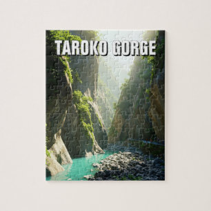 Taiwan Taroko Gorge Travel Puzzle