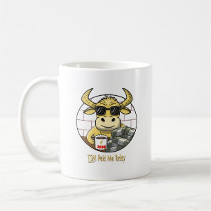 Taiwan TSM hat mich heute bezahlt Lustige Aktienin Kaffeetasse