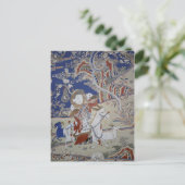 Taiwan Vintage Kunst Postkarte (Stehend Vorderseite)