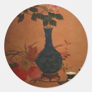 Taiwan Vintage Kunst Runder Aufkleber