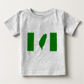 Taiwaner Babe Baby T-shirt (Vorderseite)