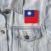 taiwanesische Flagge Button (Beispiel)