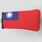 taiwanesische Flagge Golf Headcover (Vorderseite)