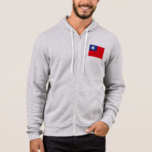taiwanesische Flagge Hoodie