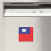 taiwanesische Flagge Magnet (In Situ (Geschirrspüler))