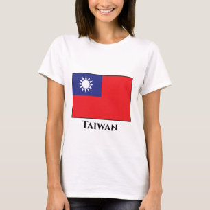 taiwanesische Flagge T-Shirt