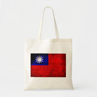 taiwanesische Flagge Tragetasche