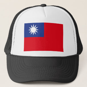 taiwanesische Flagge Truckerkappe