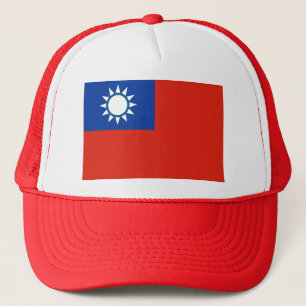 taiwanesische Flagge Truckerkappe