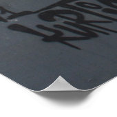 Taiwanesische Graffiti, Taipei, Taiwan Poster (Ecke)