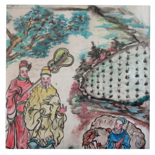 Taiwanesische Kunst Fliese