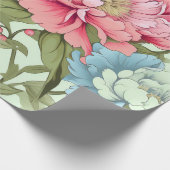 taiwanesische Peonies Geschenkpapier (Ecke)