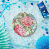 taiwanesische Peonies Pappteller (Party)