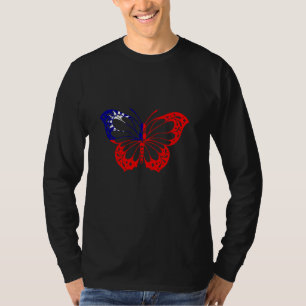 Taiwanesische Wurzeln Taiwanesischer Stolz Schmett T-Shirt