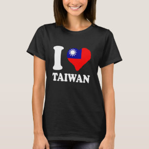 taiwanesischer Pride Taiwanese Roots I Liebe Taiwa T-Shirt