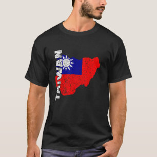 Taiwanesischer Stolz Vintage Taiwanesische Wurzeln T-Shirt