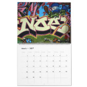 Taiwanischer Graffiti-Kalender 2021 Kalender (Mär 2027)